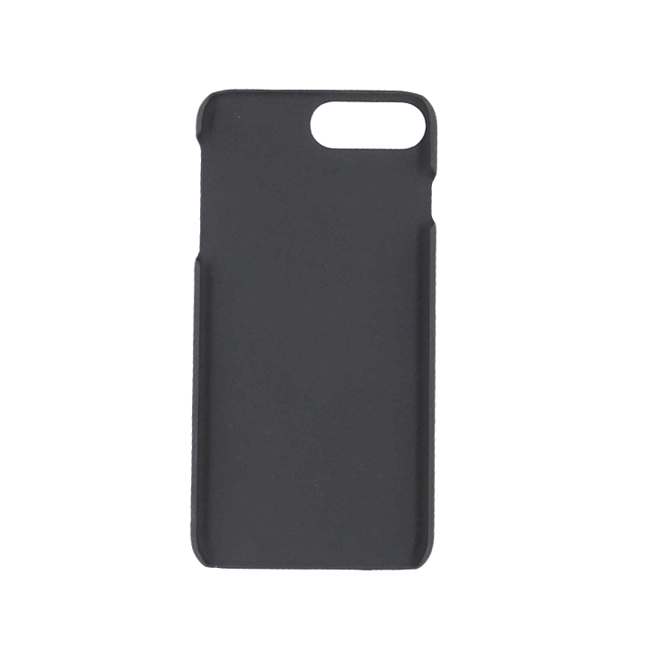 Radicover Exclusive 2-in-1 Spare Case for iPhone 6/7/8 Plus, black minimalist design, shown on white background.